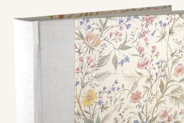 Wunderschönes Fotoalbum "Primavera" zarte Blüten, romantisches Album, Handarbeit